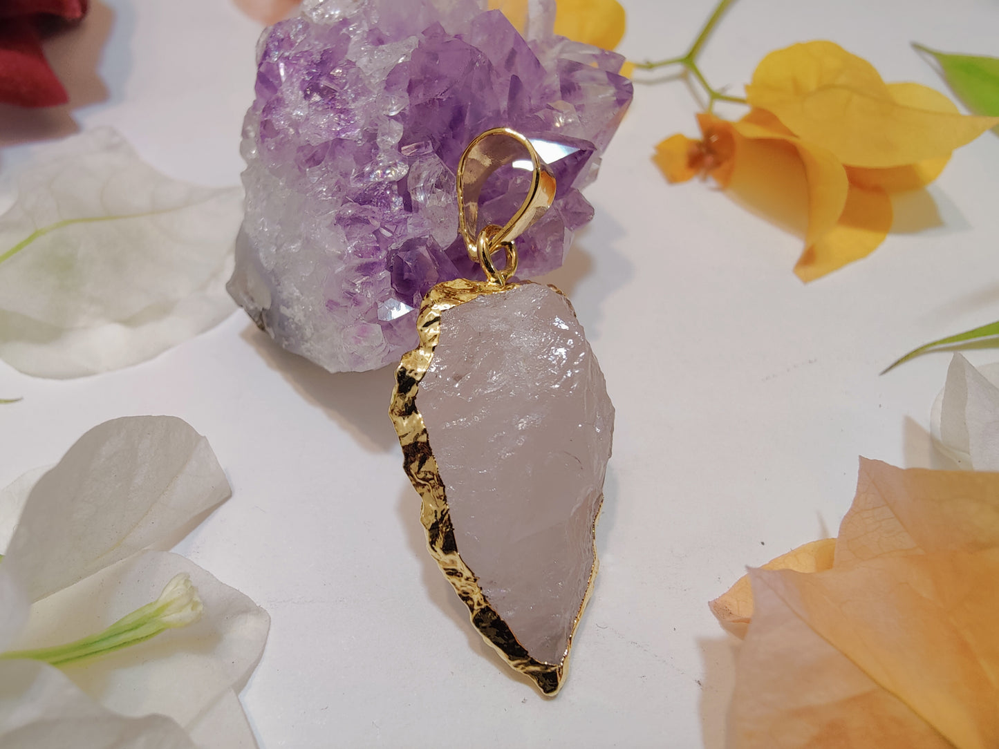 Crystal Arrow Head Pendant