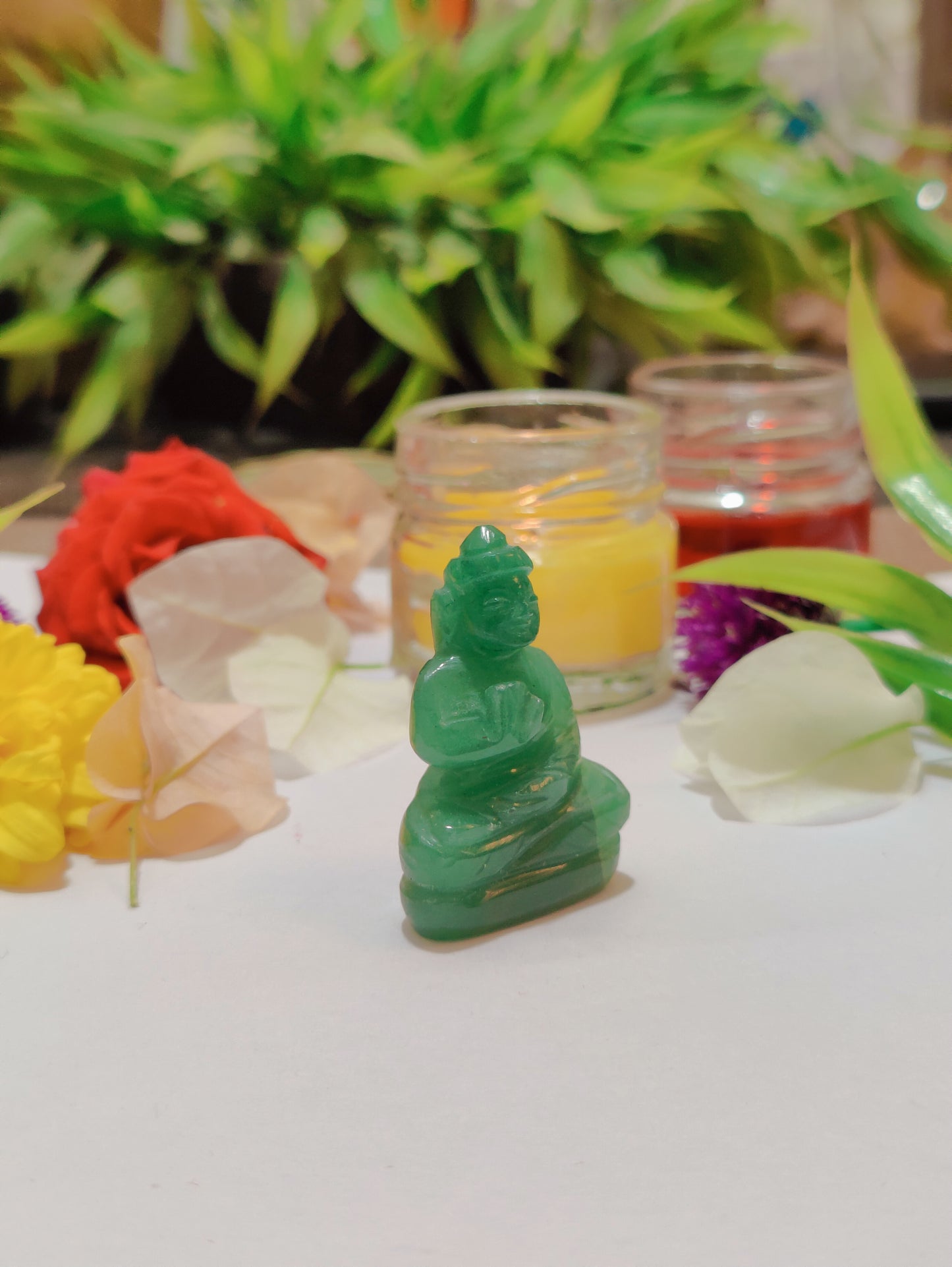 Green Aventurine Buddha Statue