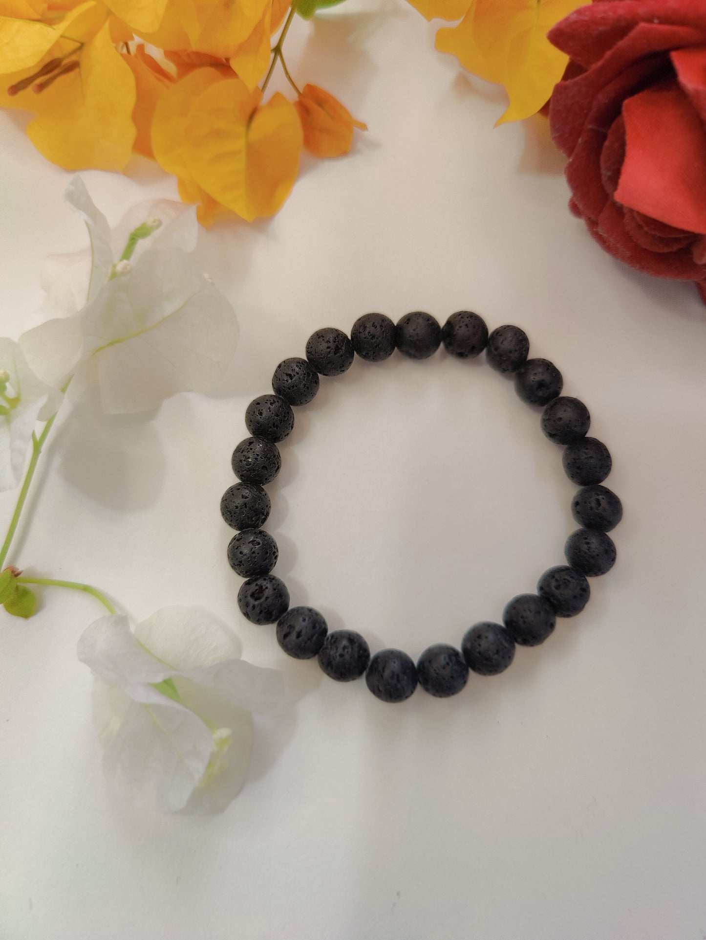 Black lava bracelet