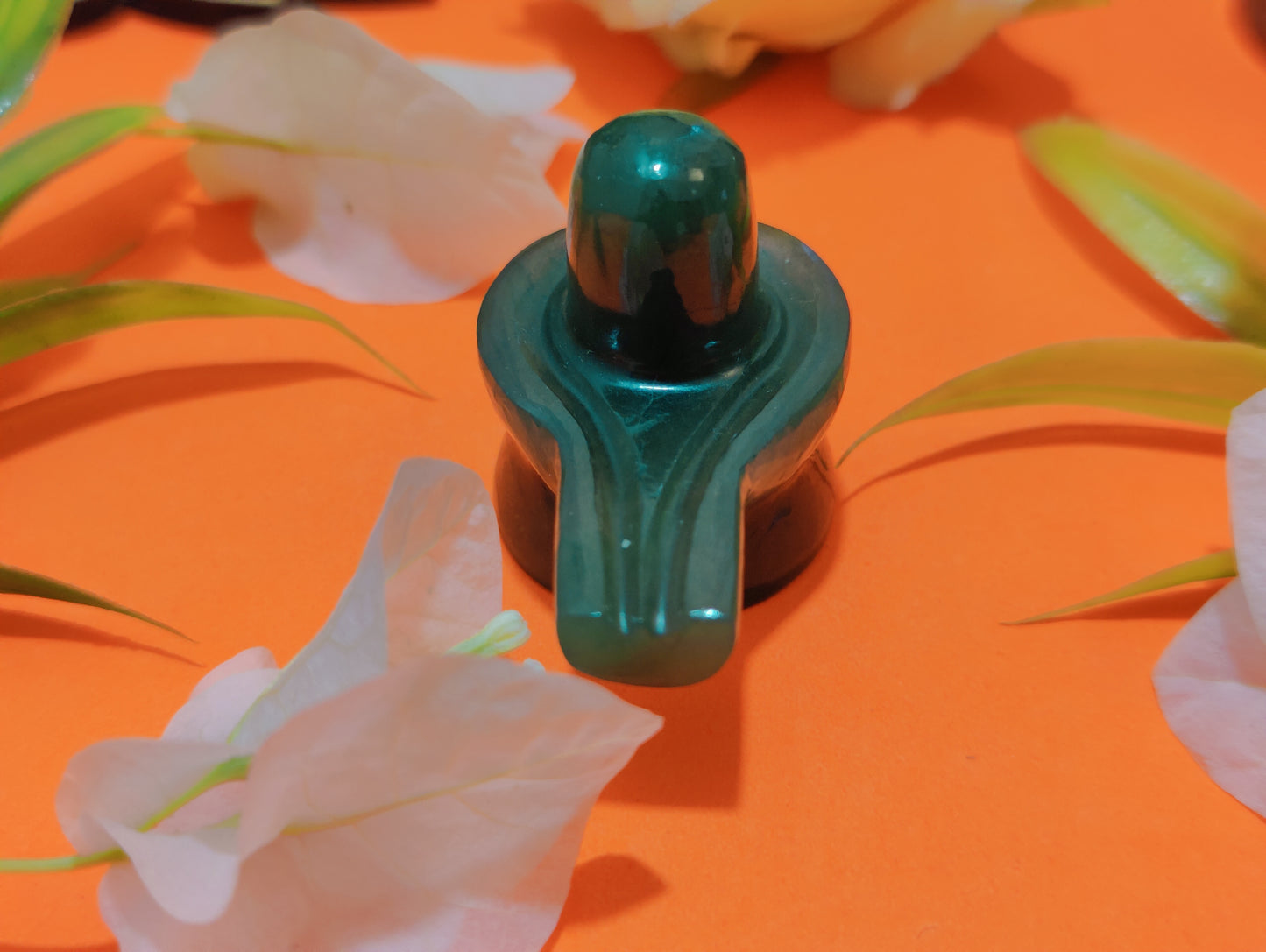 Green Jade Shivling