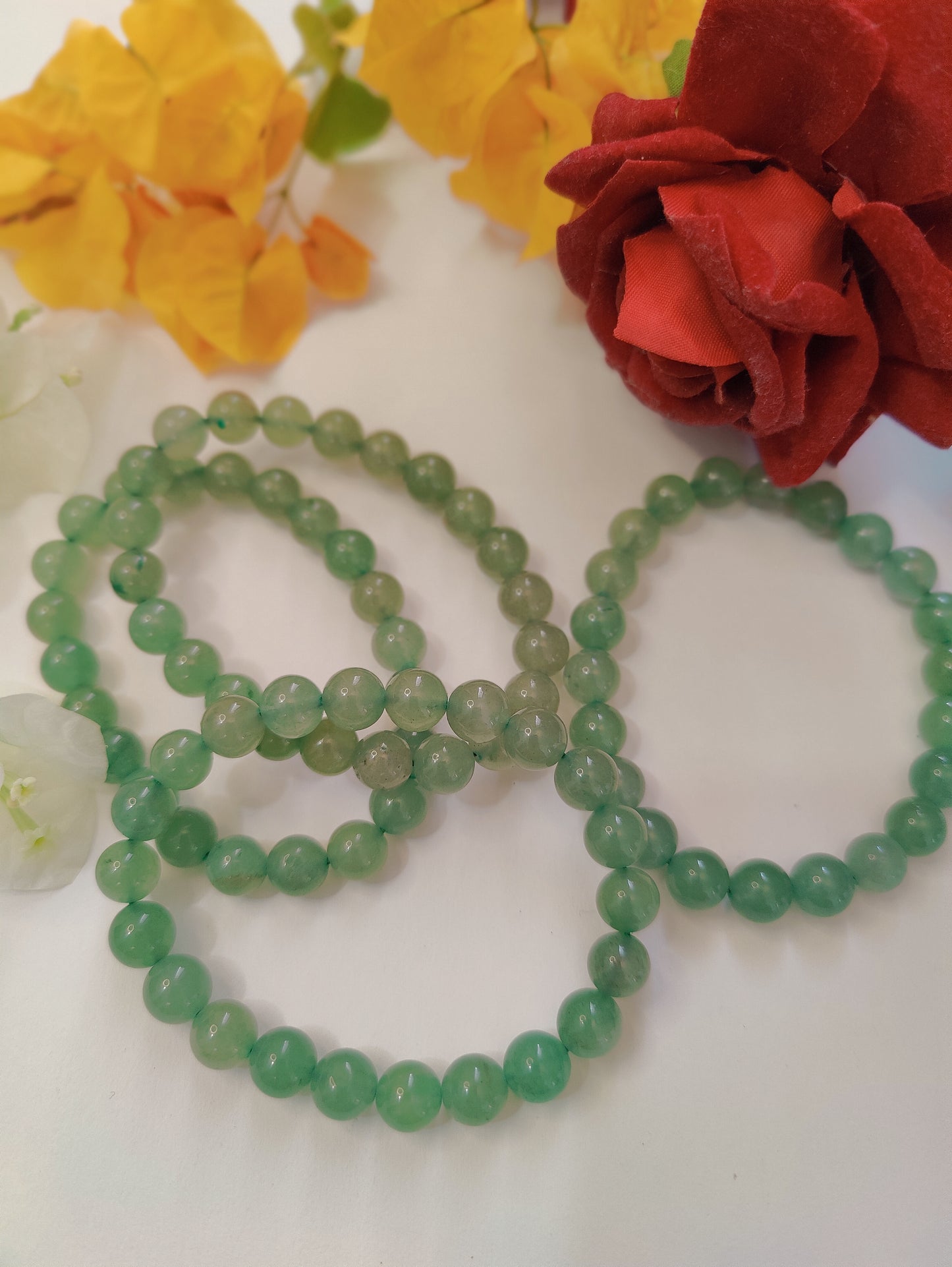 Green aventurine bracelet