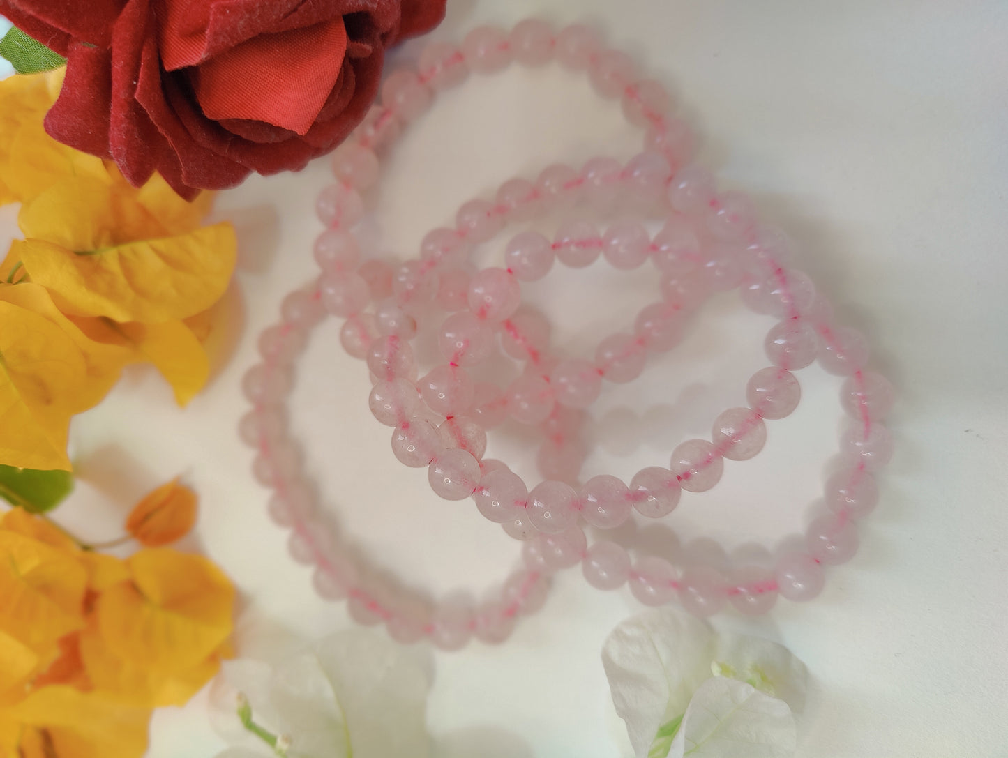Rose quartz bracelet