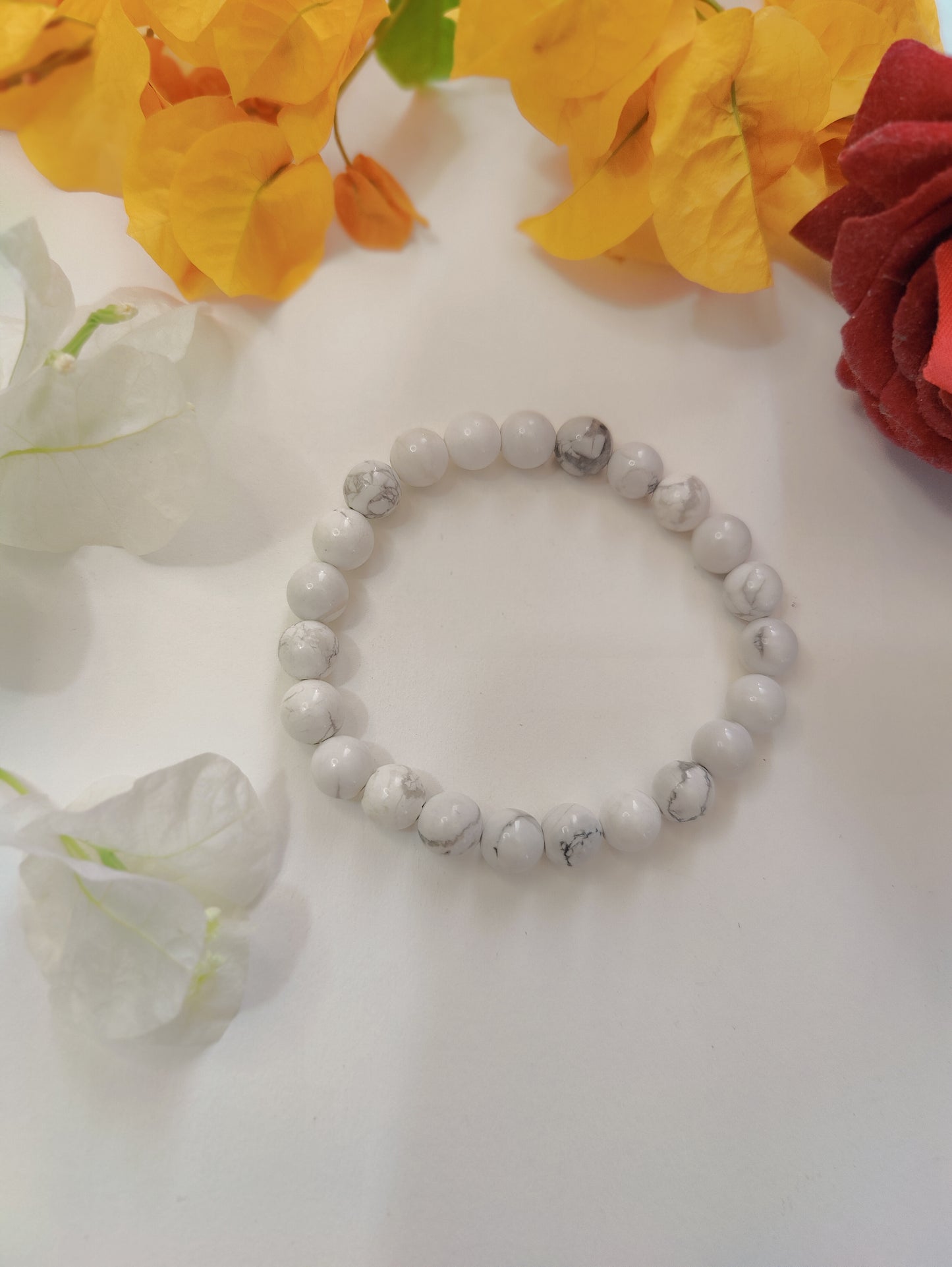 Howlite bracelet