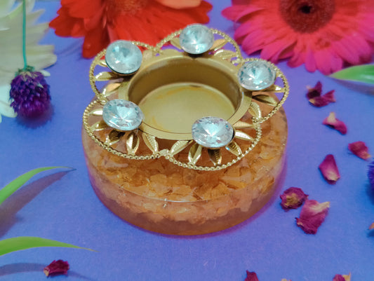 Citrine Diya