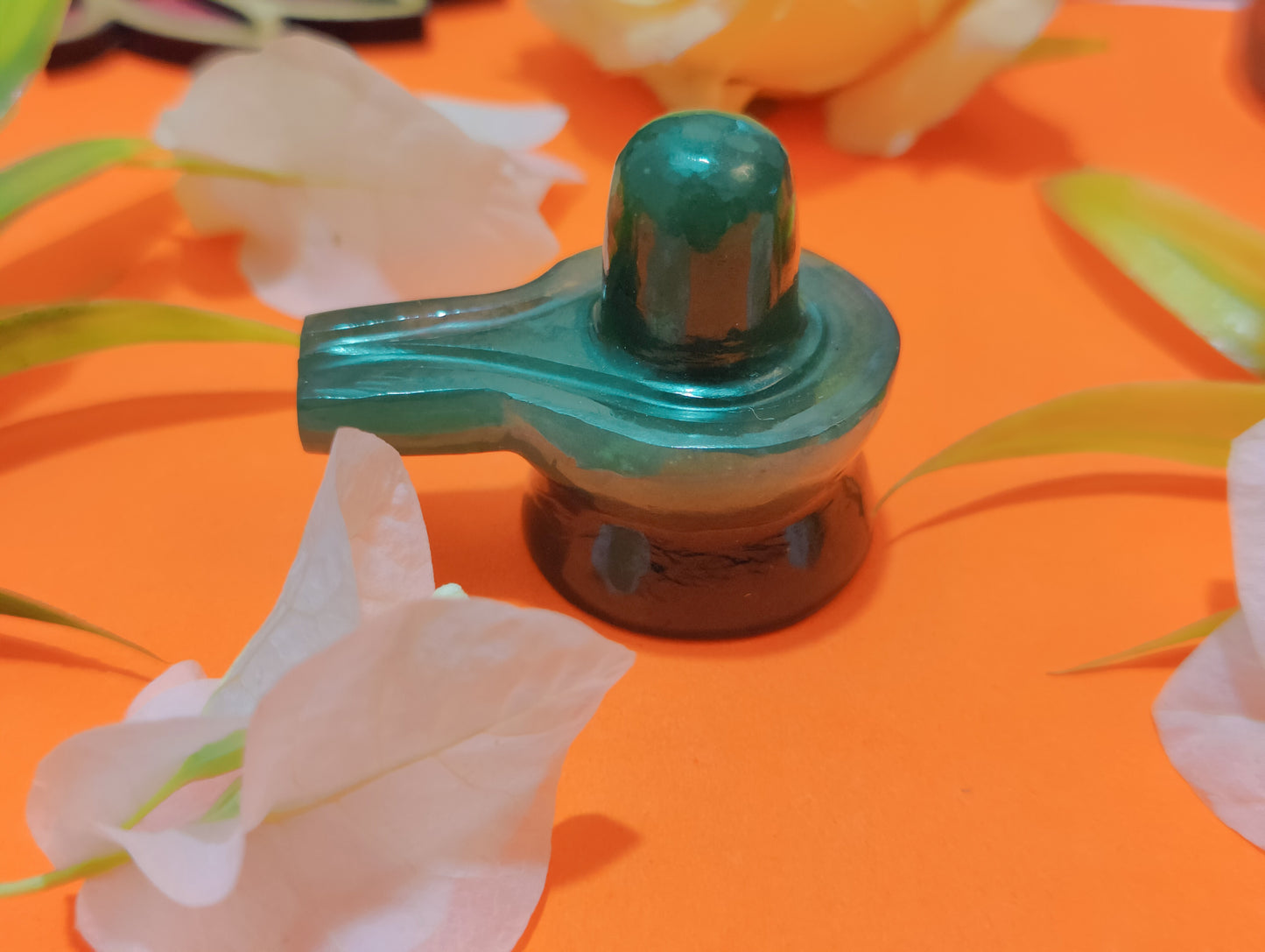 Green Jade Shivling