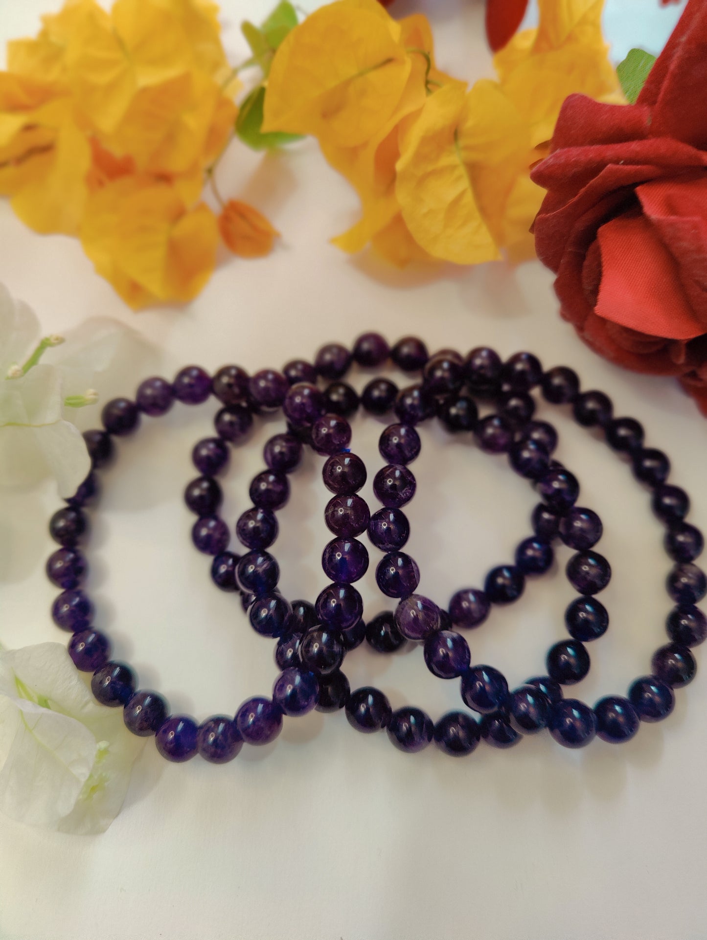 Amethyst bracelet