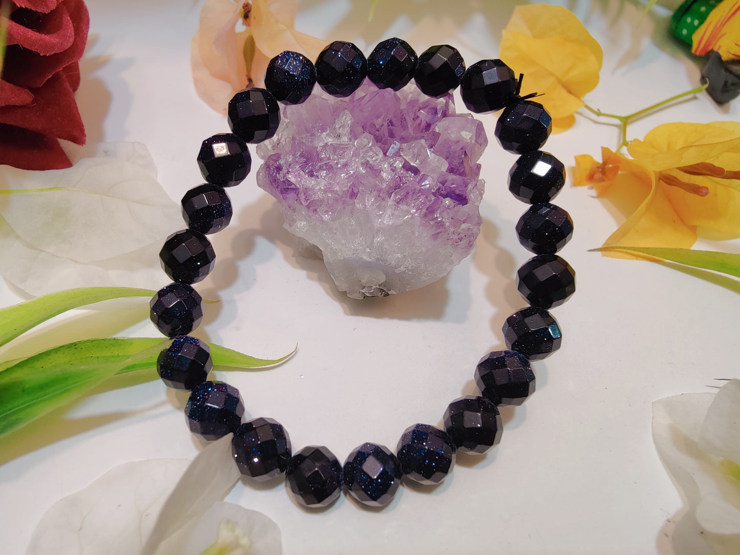 Blue Sandstone Bracelet