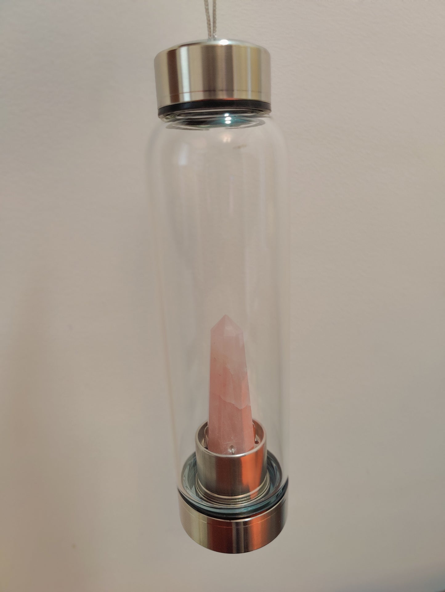 Rose Quartz Water Bottle