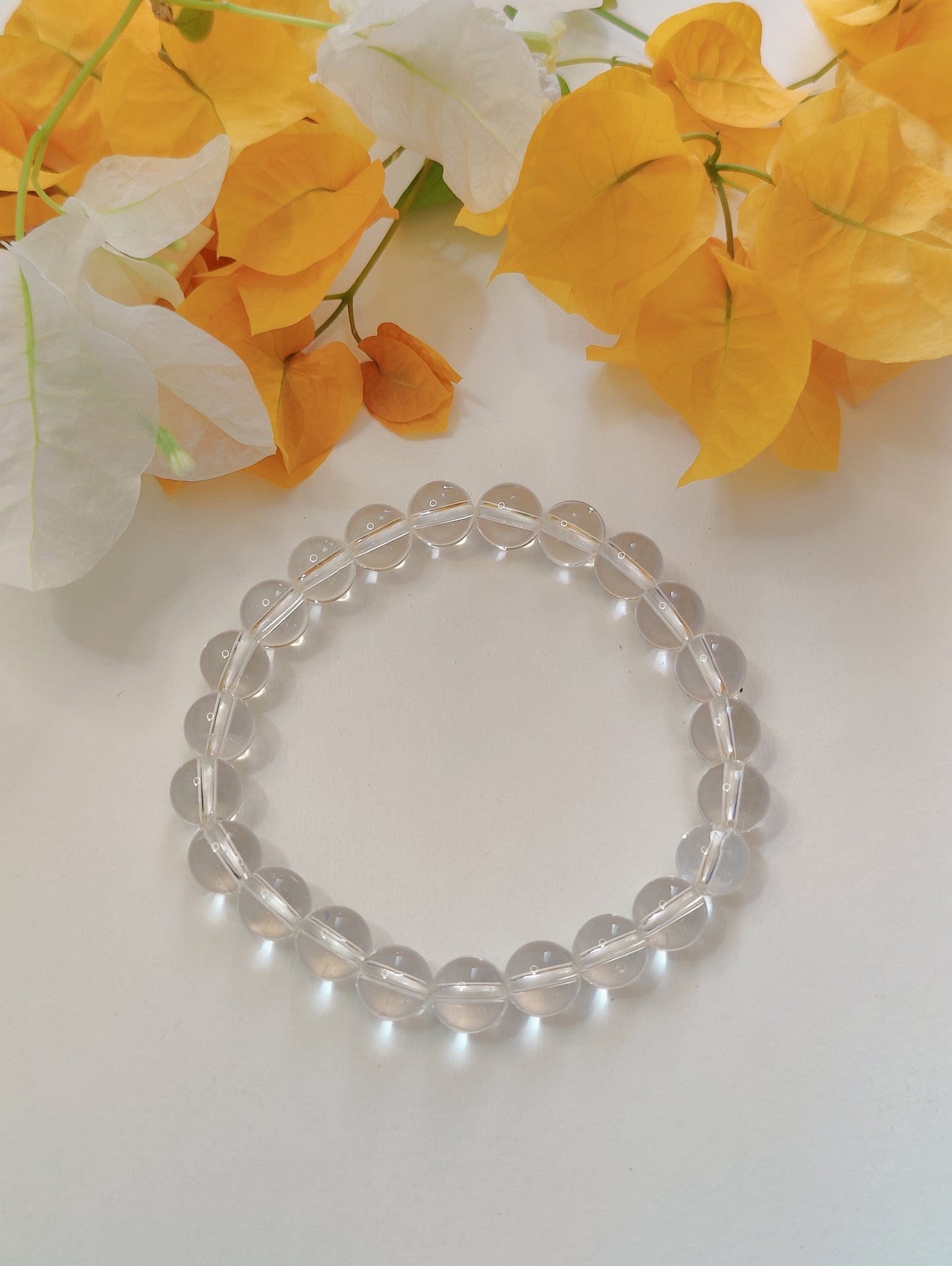 Clear quartz bracelet