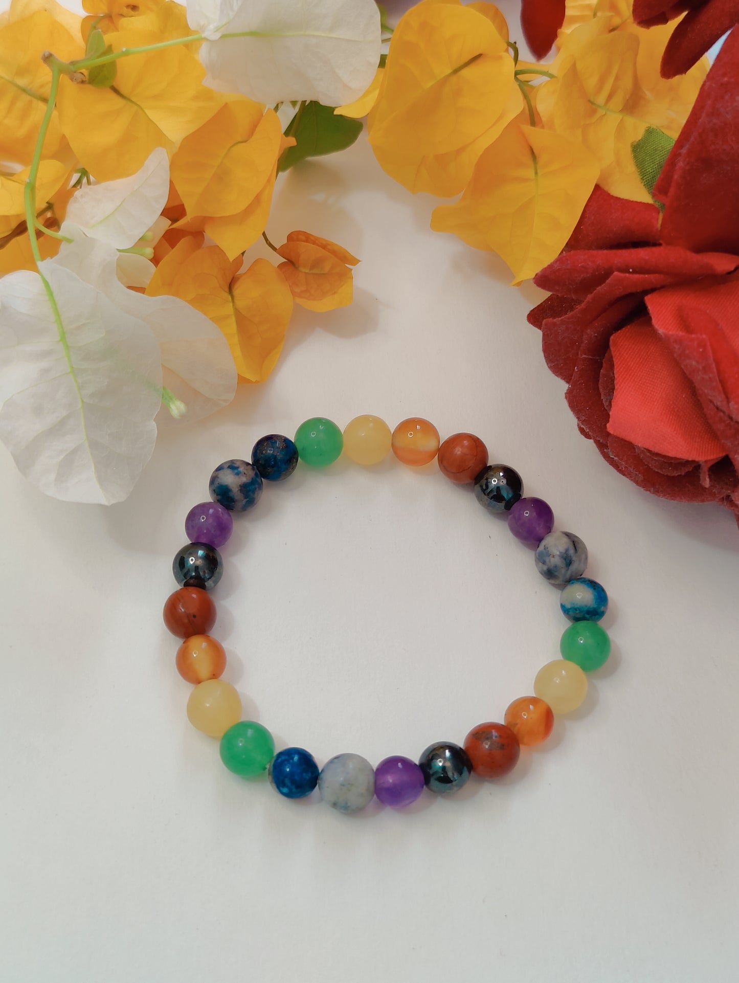 Seven chakra bracelet