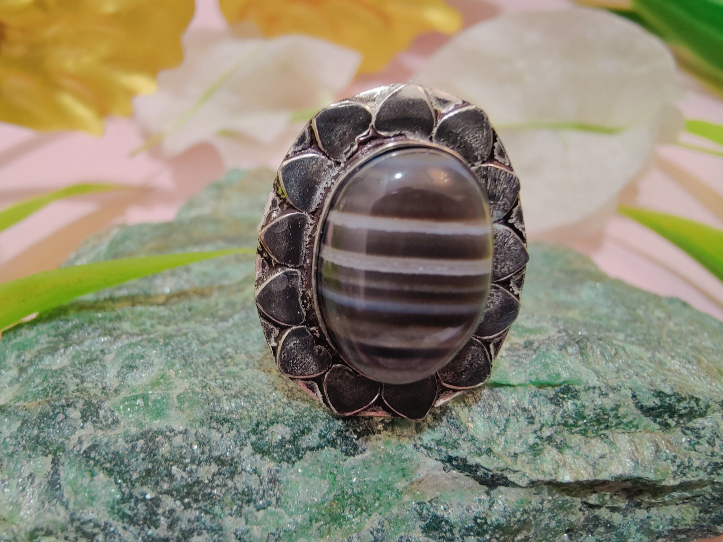 Sulemani Hakik Metal Ring