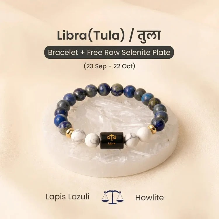 Zodiac Sign Healing Bracelets – Authentic Birthstone & Astrology Charm Bracelet for Positive Energy & Harmony
