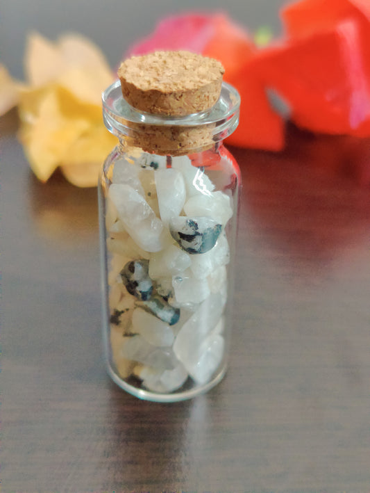 Rainbow Moonstone Jar