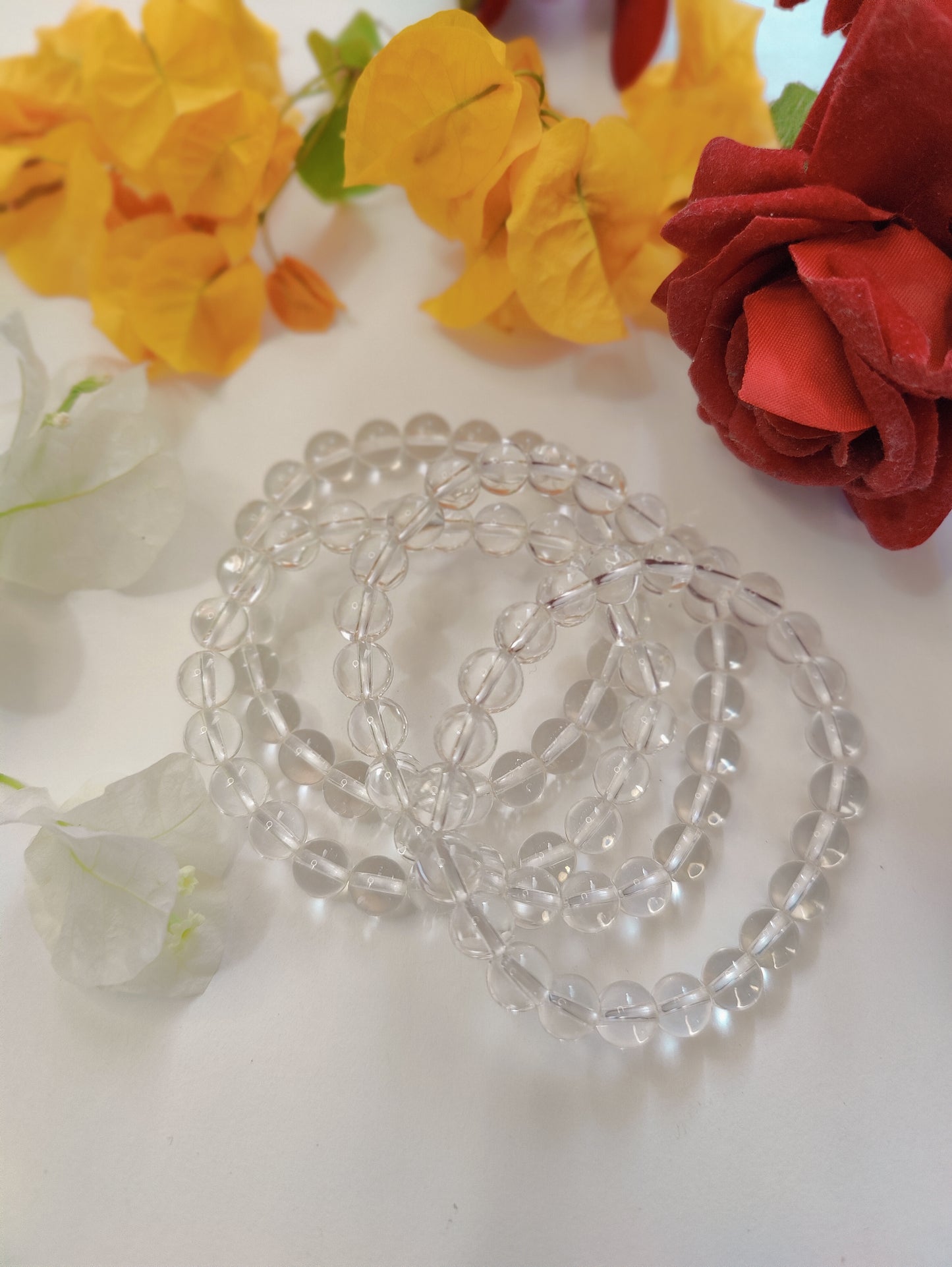 Clear quartz bracelet
