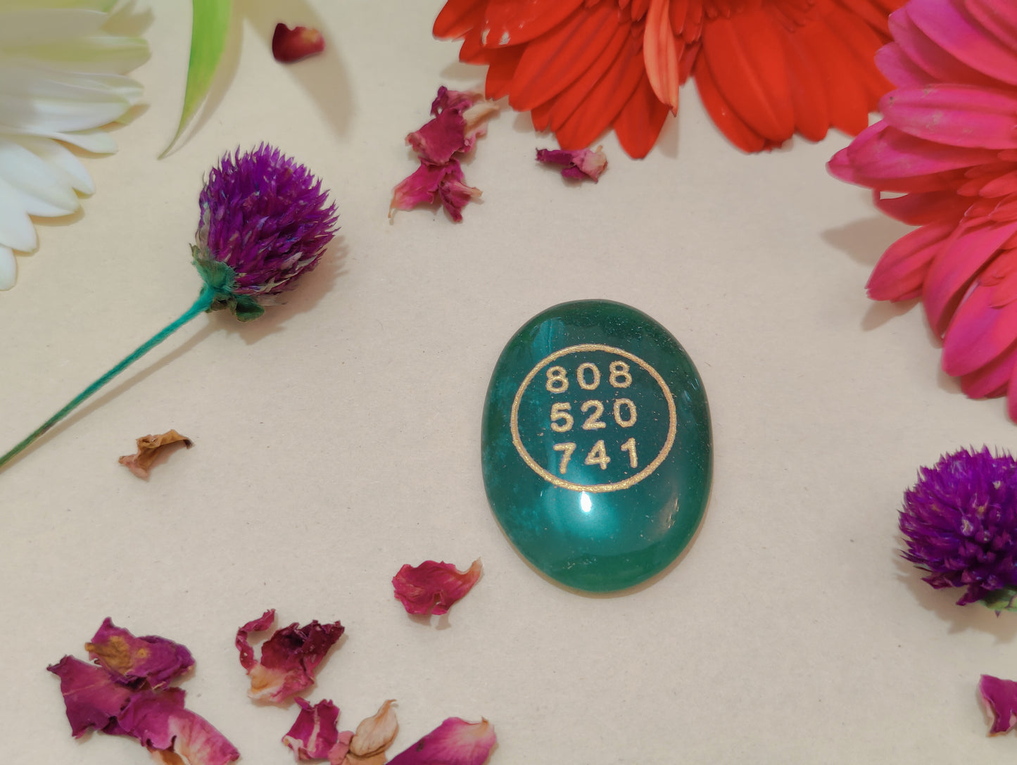 Green Jade Zibu Coin