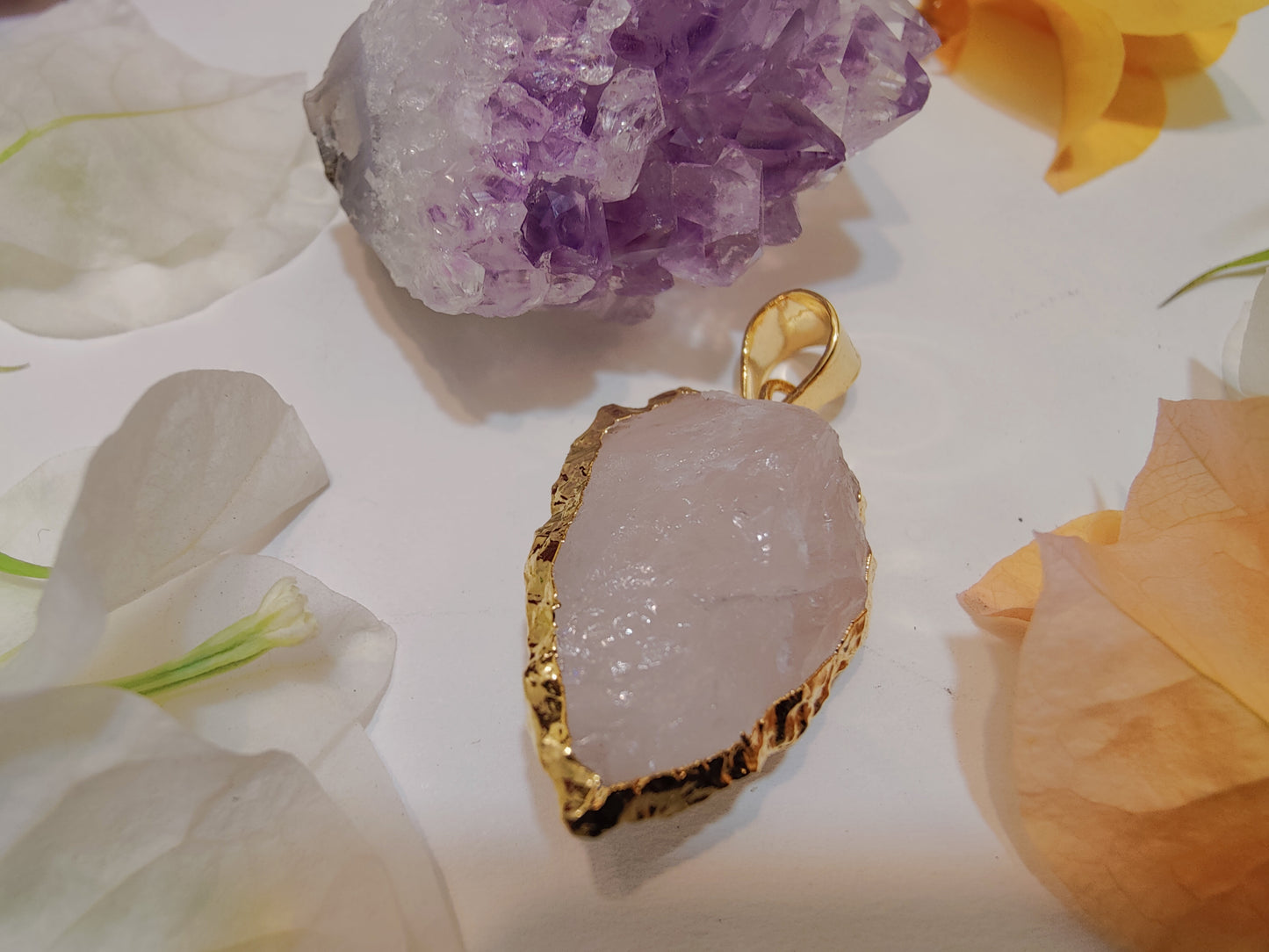 Crystal Arrow Head Pendant
