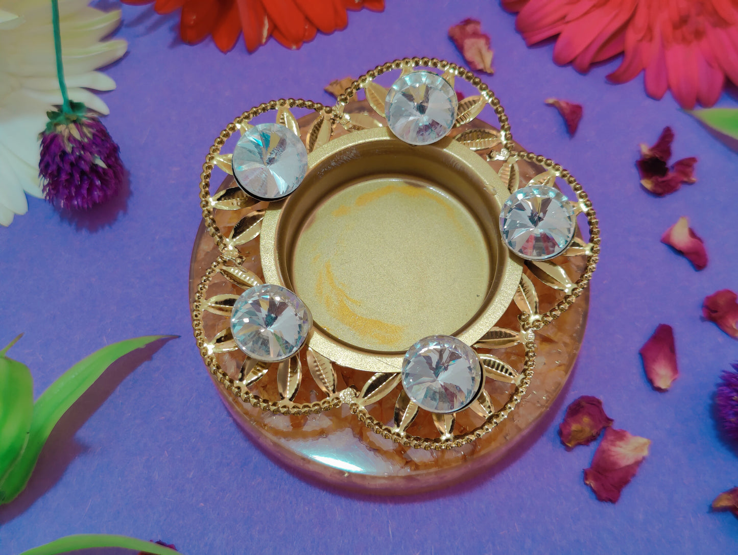 Citrine Diya