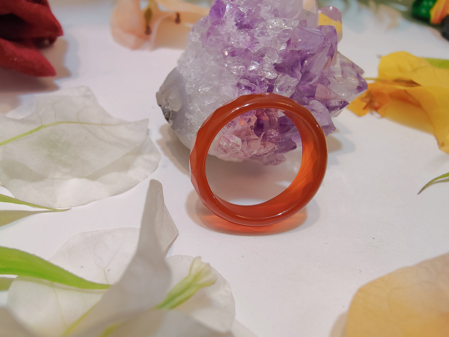 Crystal Ring Round Shape