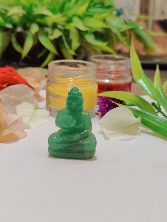 Green Aventurine Buddha Statue