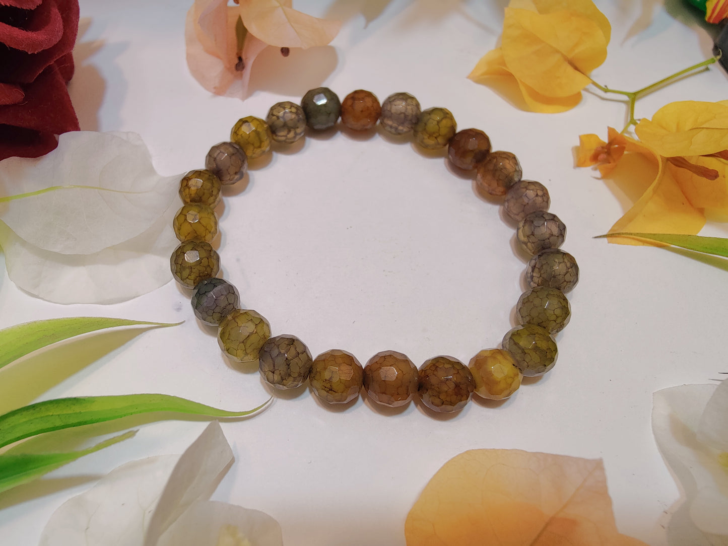Yellow Agate Bracelet