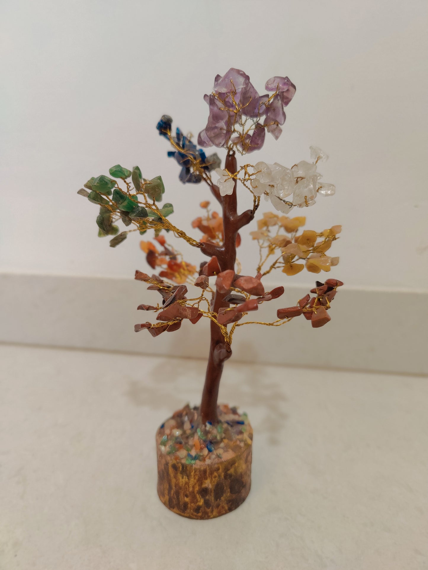 Seven Chakra Crystal Tree