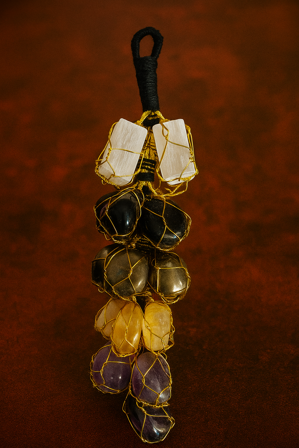 Golden Aura Protection Hanging