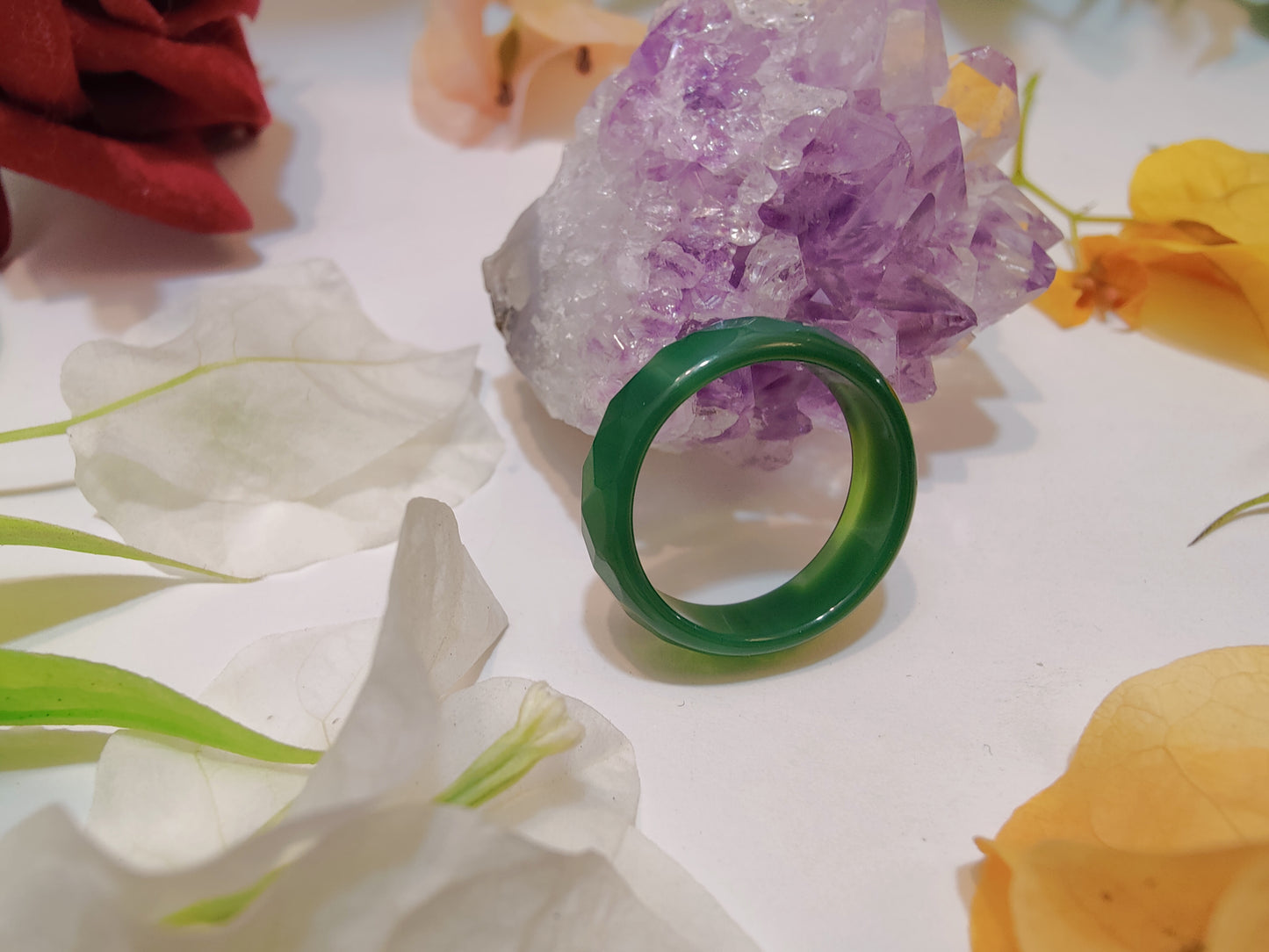Crystal Ring Round Shape