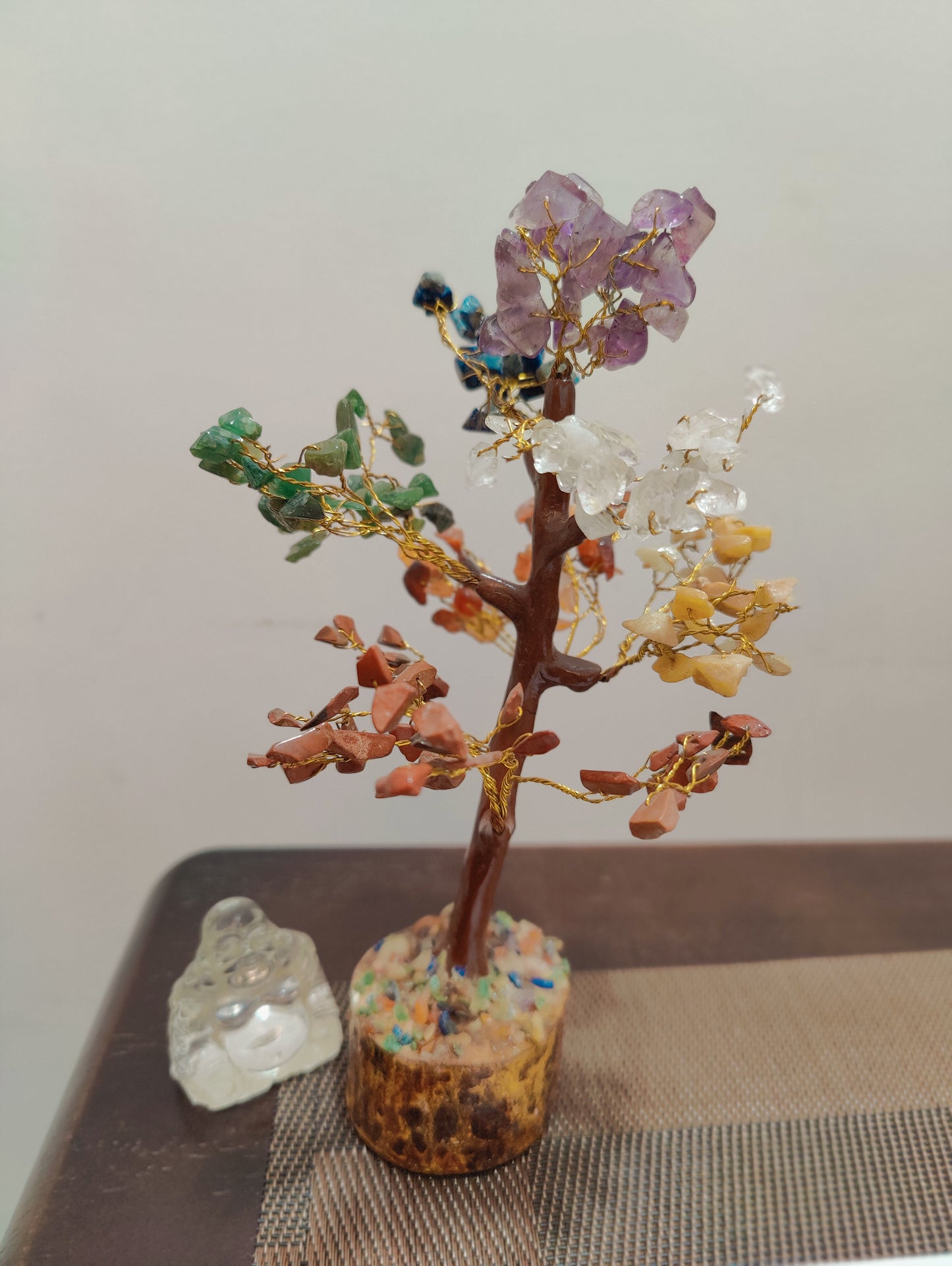 Seven Chakra Crystal Tree