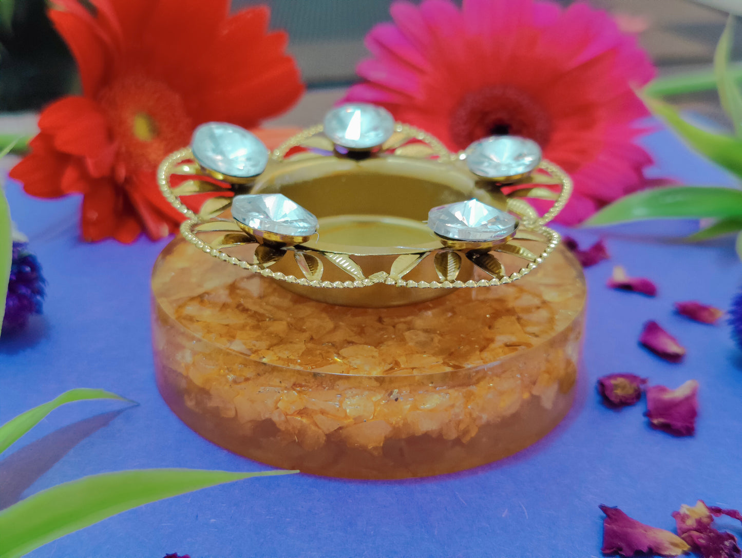 Citrine Diya